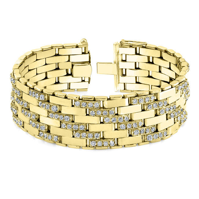 Modern Style Diamond Bracelet