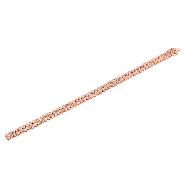 2-Row Diamond Bracelet