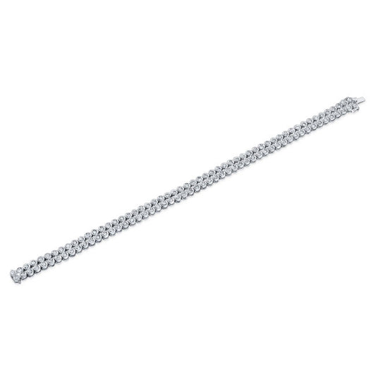 2-Row Diamond Bracelet