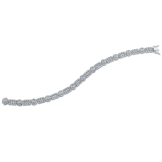 Art Deco Style Diamond Bracelet