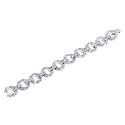 Link Chain Diamond Bracelet