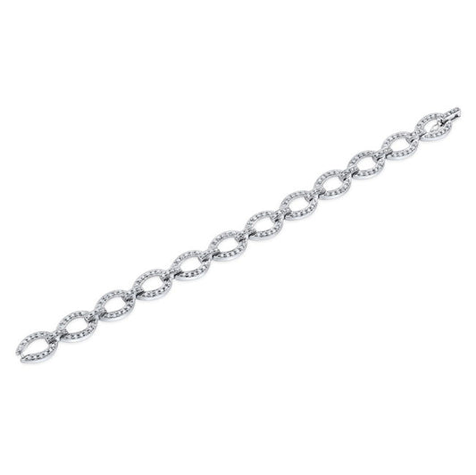 Link Chain Diamond Bracelet