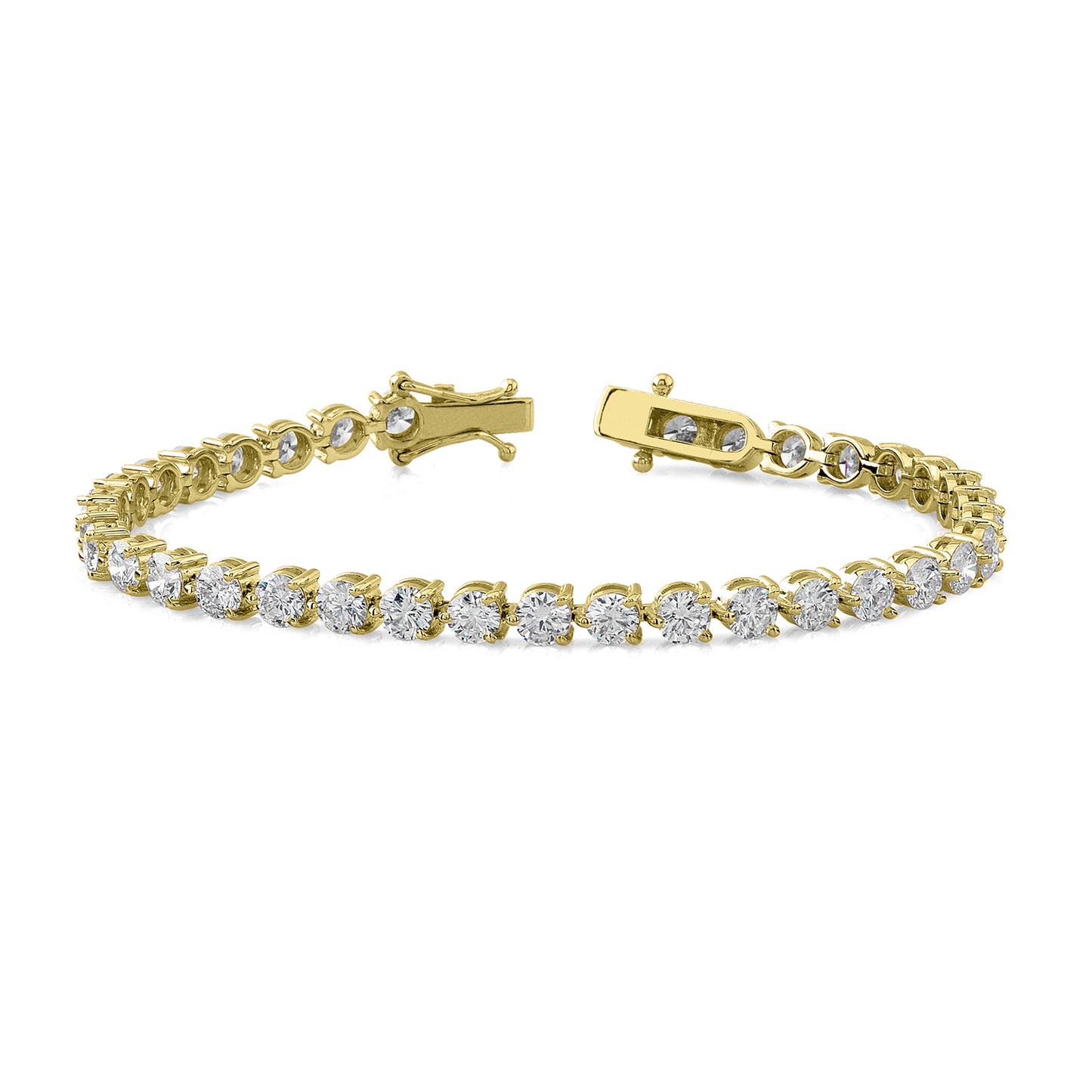 Modern Style Diamond Tennis Bracelet