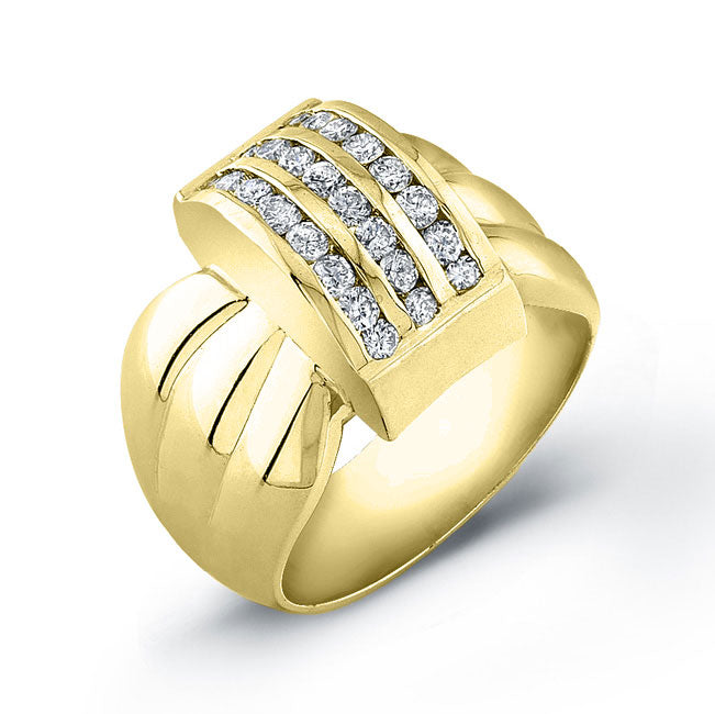 Classic Style Diamond Cocktail Ring