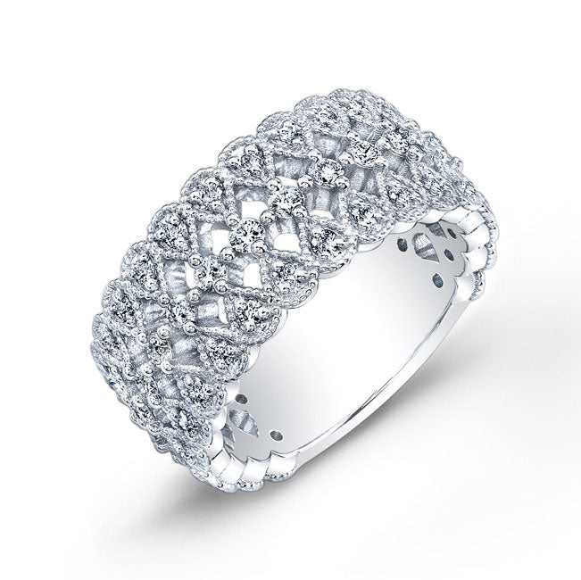 Vintage Style Diamond Cocktail Ring