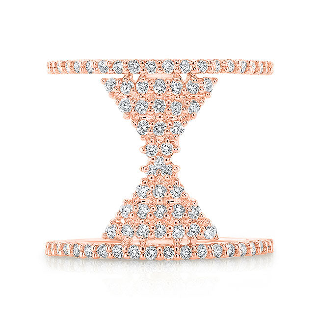 Bow Tie Diamond Cocktail Ring