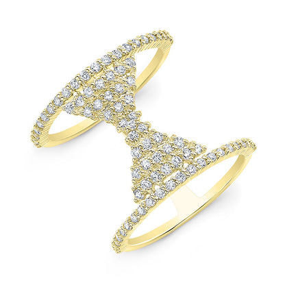 Bow Tie Diamond Cocktail Ring