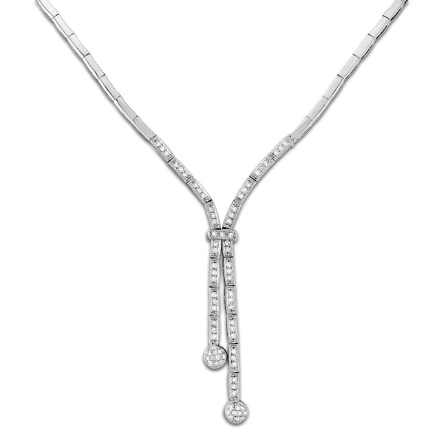 Vintage Style Diamond Necklace