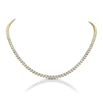 Modern Style 26" Diamond Tennis Necklace