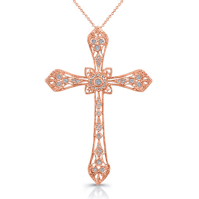 Diamond Cross Pendant