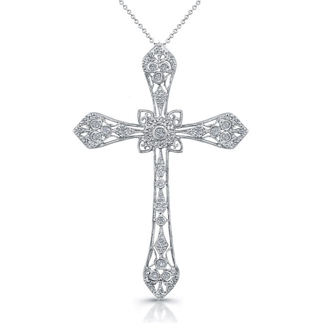 Diamond Cross Pendant