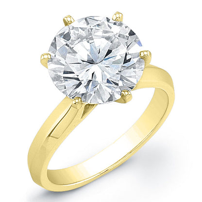 Solitaire Diamond Engagement Ring