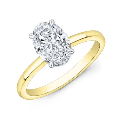 Solitaire Diamond Engagement Ring