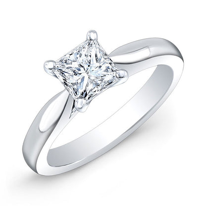 Solitaire Diamond Engagement Ring