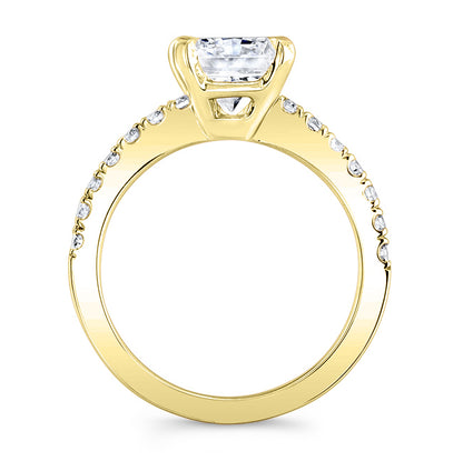 Modern Style Diamond Engagement Ring