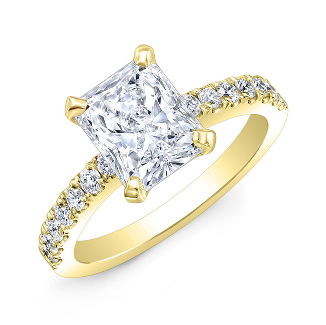 Modern Style Diamond Engagement Ring