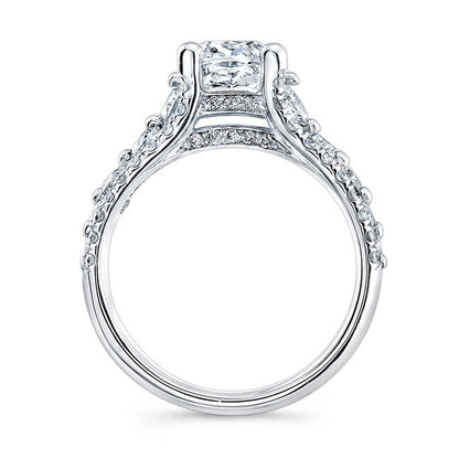 Modern Style Diamond Engagement Ring