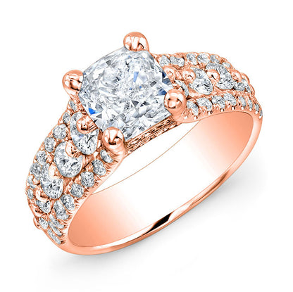 Modern Style Diamond Engagement Ring