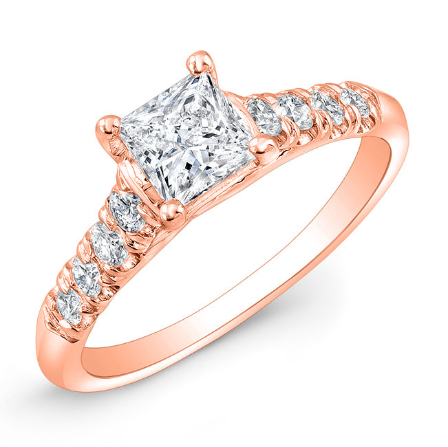 Classic Style Diamond Engagement Ring