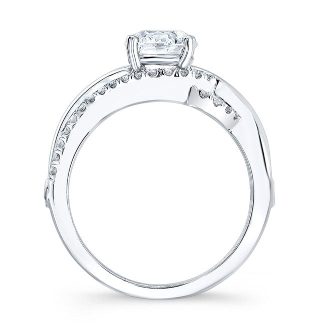 Art Deco Style Diamond Engagement Ring