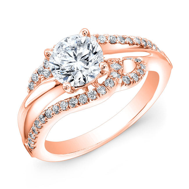 Art Deco Style Diamond Engagement Ring