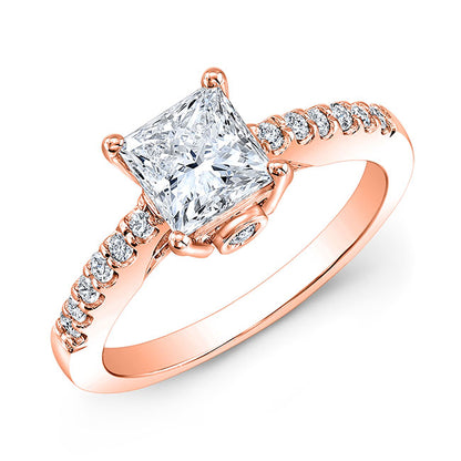 Classic Style Diamond Engagement Ring