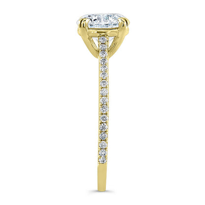 Modern Style Diamond Engagement Ring