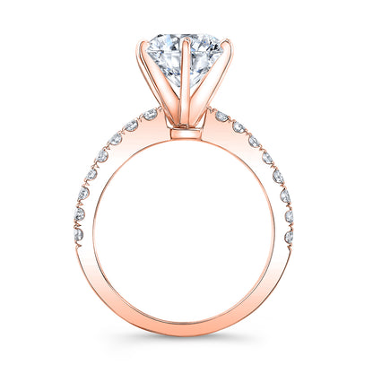 Modern Style Diamond Engagement Ring