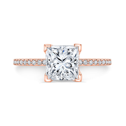 Modern Style Diamond Engagement Ring