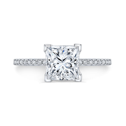 Modern Style Diamond Engagement Ring