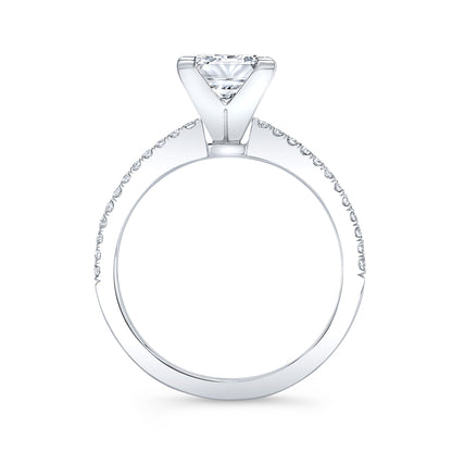 Modern Style Diamond Engagement Ring