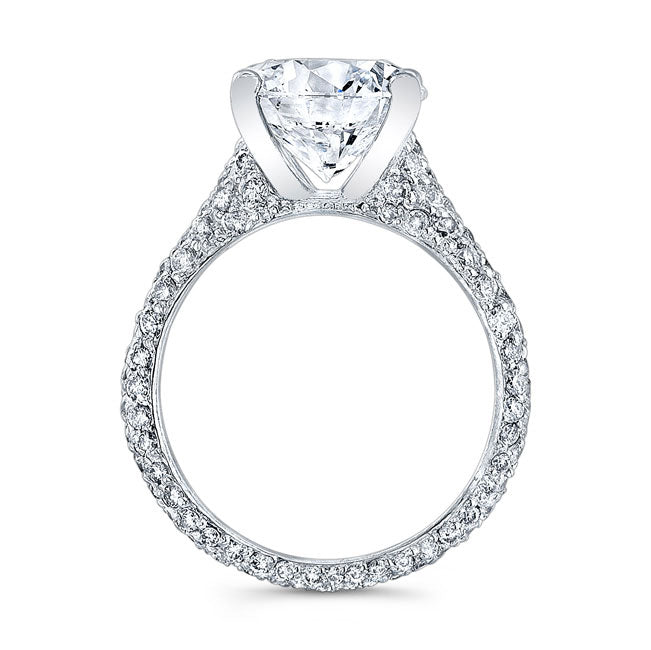 Classic Style Eternity Diamond Engagement Ring