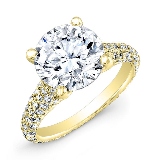 Classic Style Eternity Diamond Engagement Ring