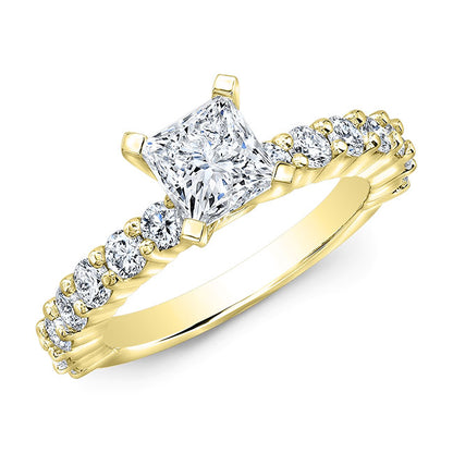 Classic Style Diamond Engagement Ring