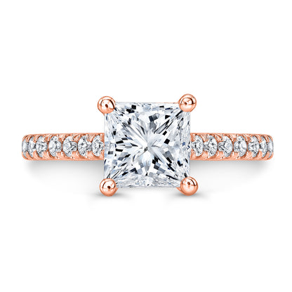 Modern Style Diamond Engagement Ring