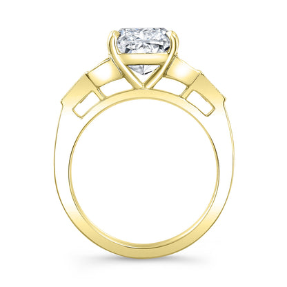 Art Deco Style Diamond Engagement Ring