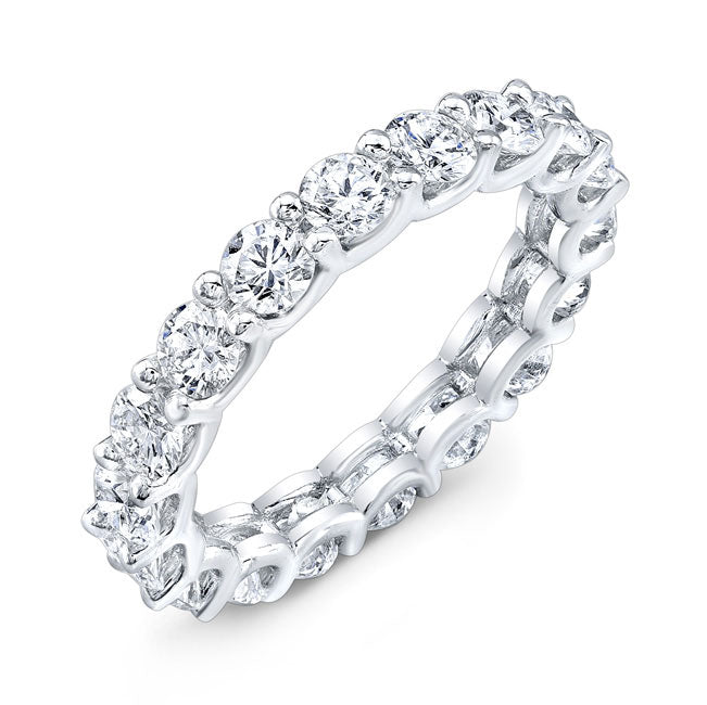 Modern Style Eternity Diamond Wedding Band