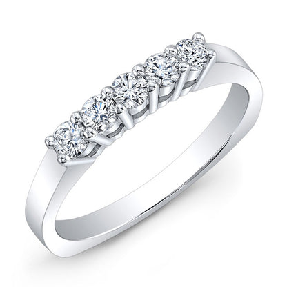 Classic Style Diamond Wedding Band