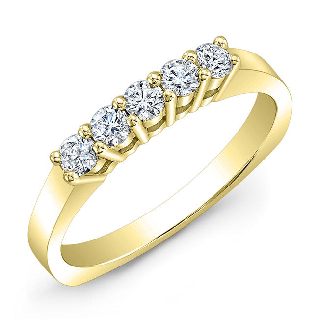 Classic Style Diamond Wedding Band