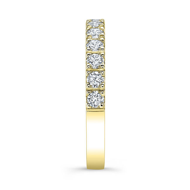 Modern Style Diamond Wedding Band