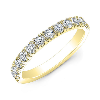 Modern Style Diamond Wedding Band