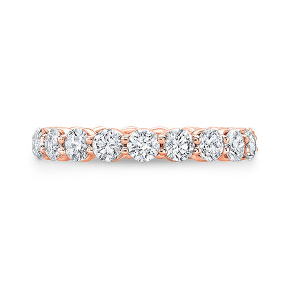 Modern Style Eternity Diamond Wedding Band