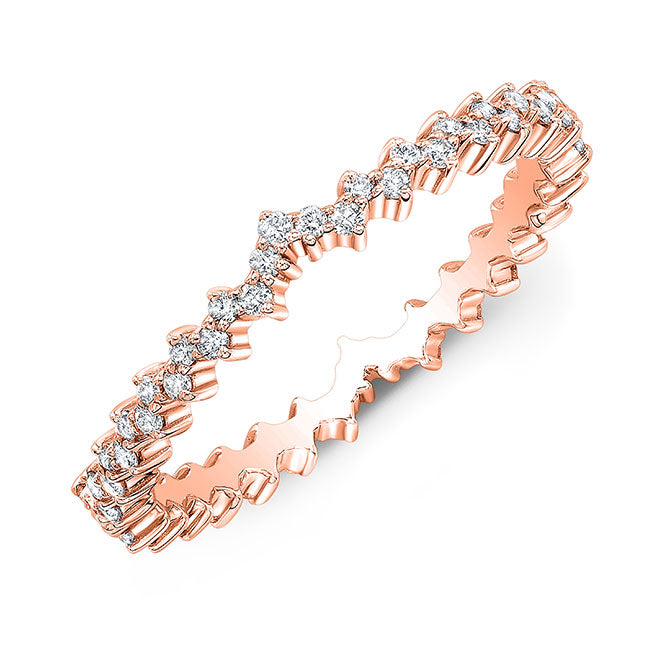 Modern Style Eternity Diamond Wedding Band