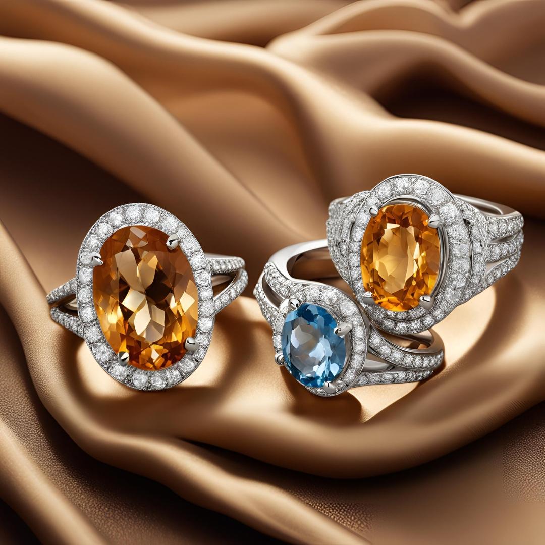 November Birthstones: Topaz and Citrine